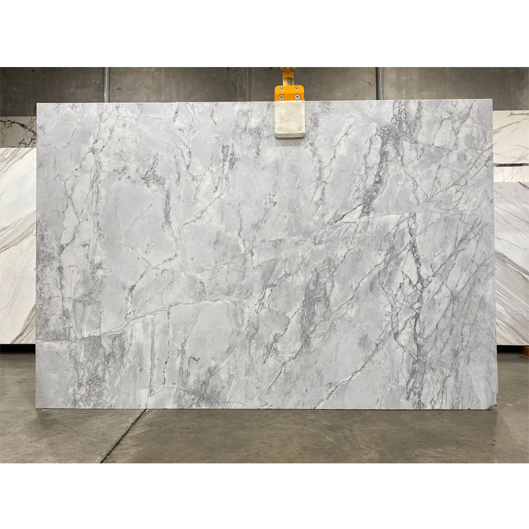 Modern Luxury Stone Sheet Prefab Bathroom Kitchen Countertop Grey Quartzite Big Slab White Dolomite Marble
