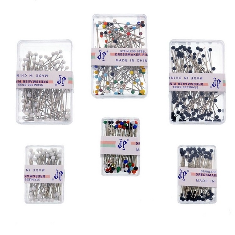 Wholesale Colorful 32mm 38mm Glass Head Pins Clothing Sewing Pin