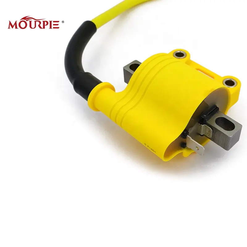 HDMP Performance NIBBI Racing Ignition Coil High Speed Yellow Color Fit For 4T Carburetor Motorcycle CG RS GY6 Engine