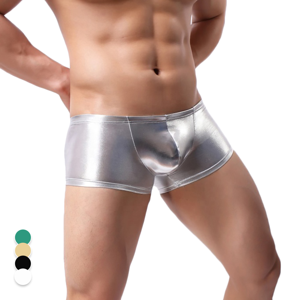 Wholesale Custom Seamless Club Party Mens Underwear High Elastic High Quality Sexy Plus Size Underwear Mens Boxer Briefs
