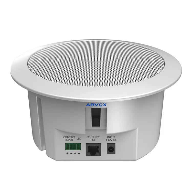 AI-9211 IP Public Address System IP POE Ceiling Speaker
