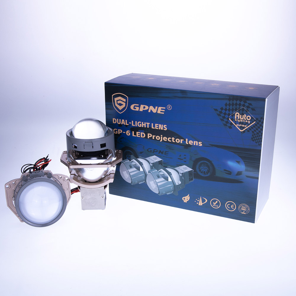Gpne GP-6 Би светодиодные фары лампа 3 дюймов Led-прожектор, светодиодная