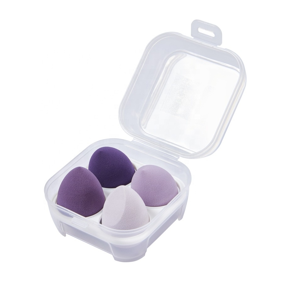 4pcs Wholesale Beauty Colorful Makeup Sponge Blender 8pcs Makeup Sponge Gift Set For Face