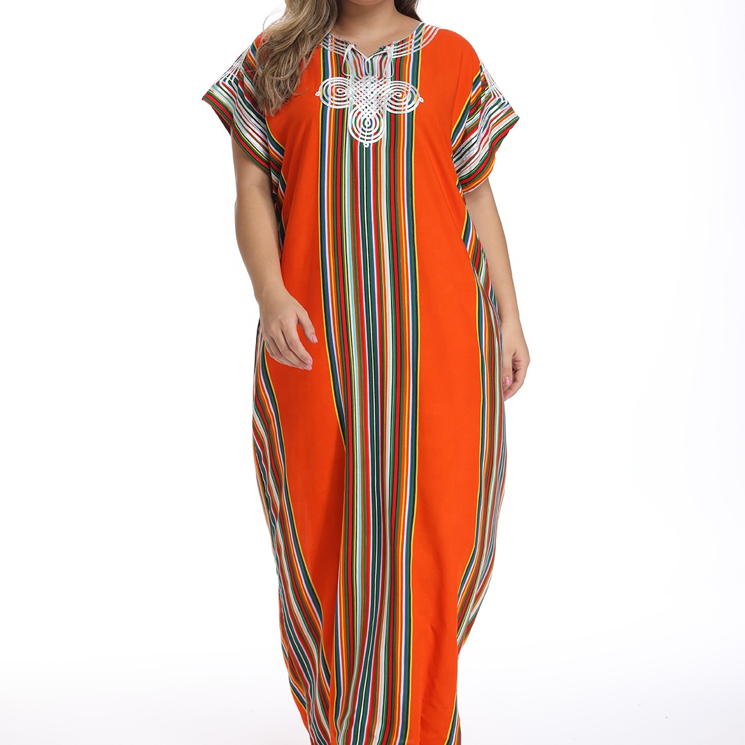 boubou cotton africa native Traditional Plus Size africa clothing casual dress abaya kaftan African islamic clothing