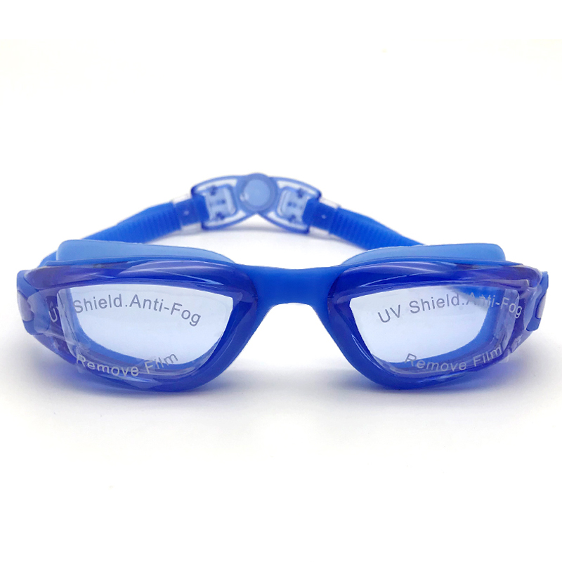 Kids Swimming Goggles Clear Vision Anti Fog One Piece Silicone Swim Goggles