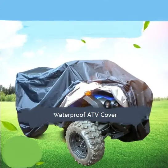 Juaratech waterproof ATV cover 190T polyester Sun Rain Resistant Protective Covers