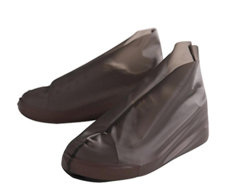 TBCS-564 Custom Printed Anti Slip Shoe Reusable PVC Waterproof Shoe Cover Rain Waterproof
