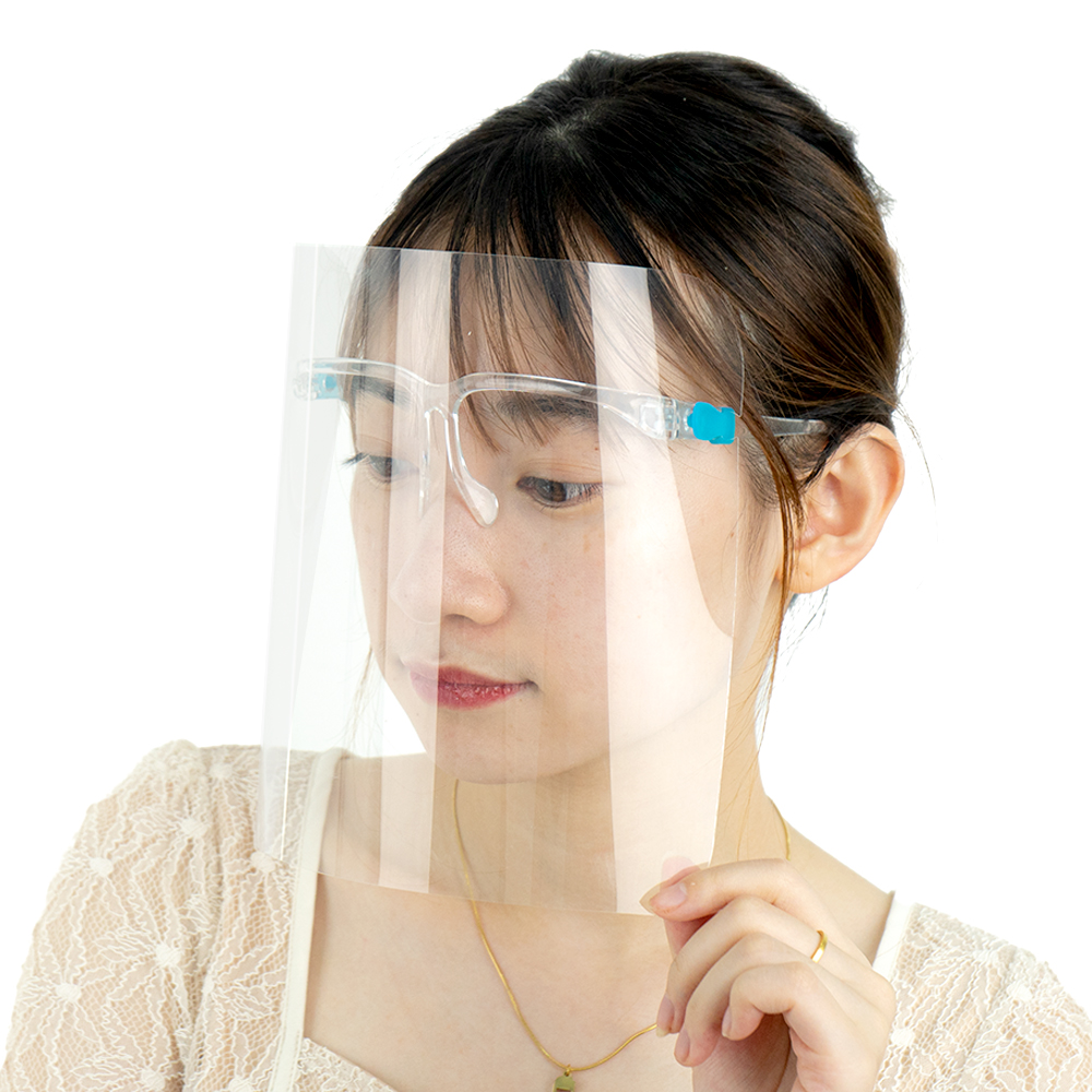 Full Plastic Transparent Anti Fog Face Shield Visor