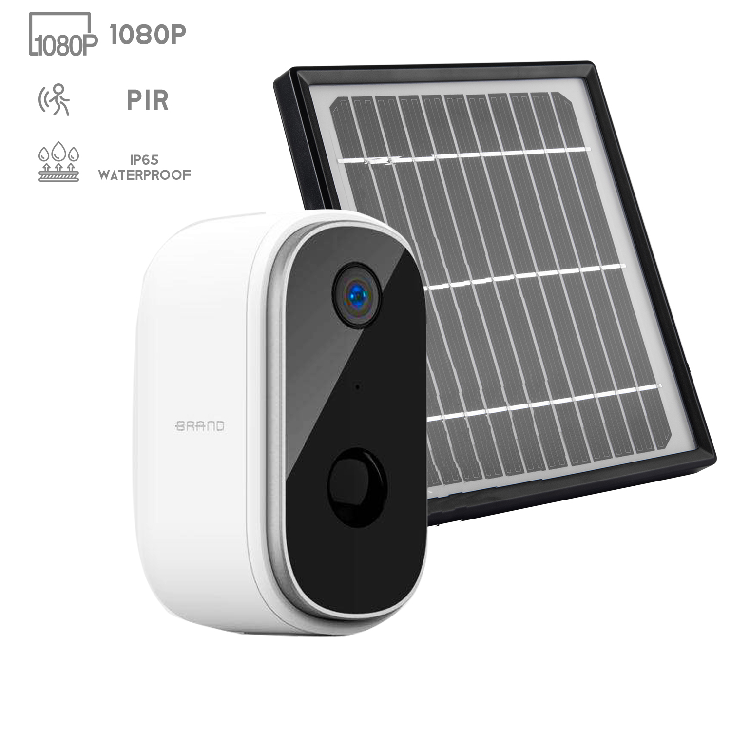 2020 новая умная Ip-камера видеонаблюдения с Wi-Fi, водонепроницаемая 1080P аккумуляторная система безопасности, наружная беспроводная Солнечная камера