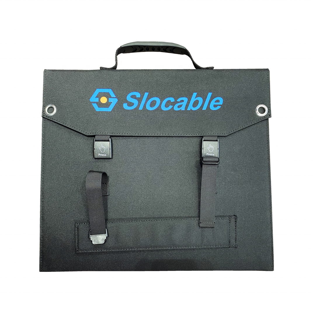 Slocable Solar Backpack 70W Solar power panel Solar folding panel mobile power charger