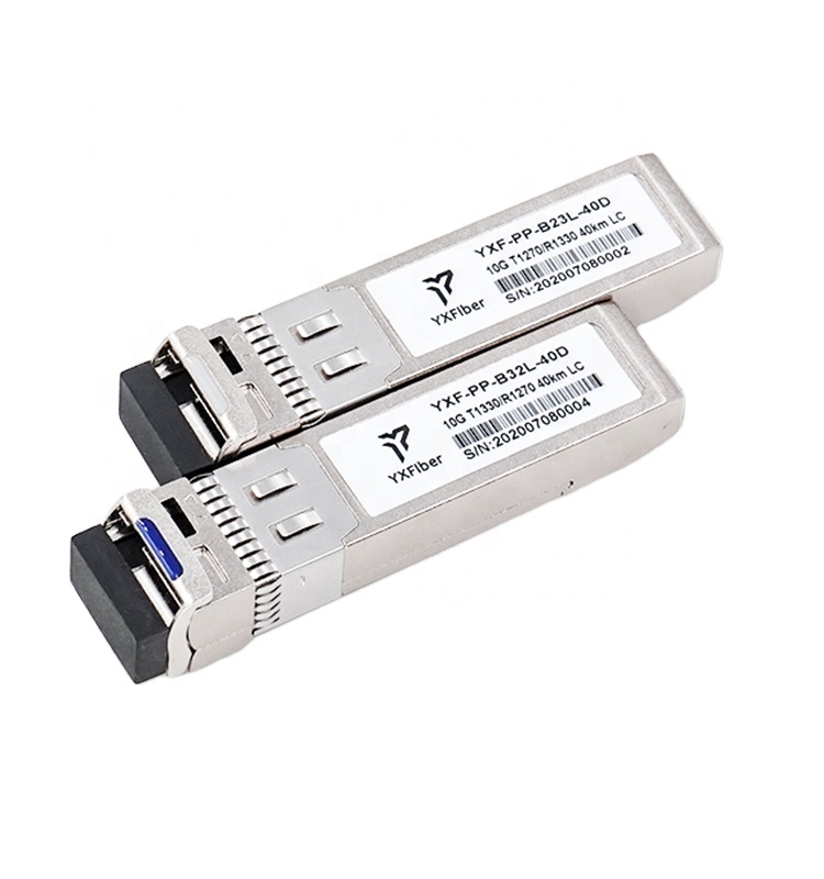 SFP + 10G 40 км 1270/1330nm LC DFB DDM оптический модуль приемопередатчика 10G SFP