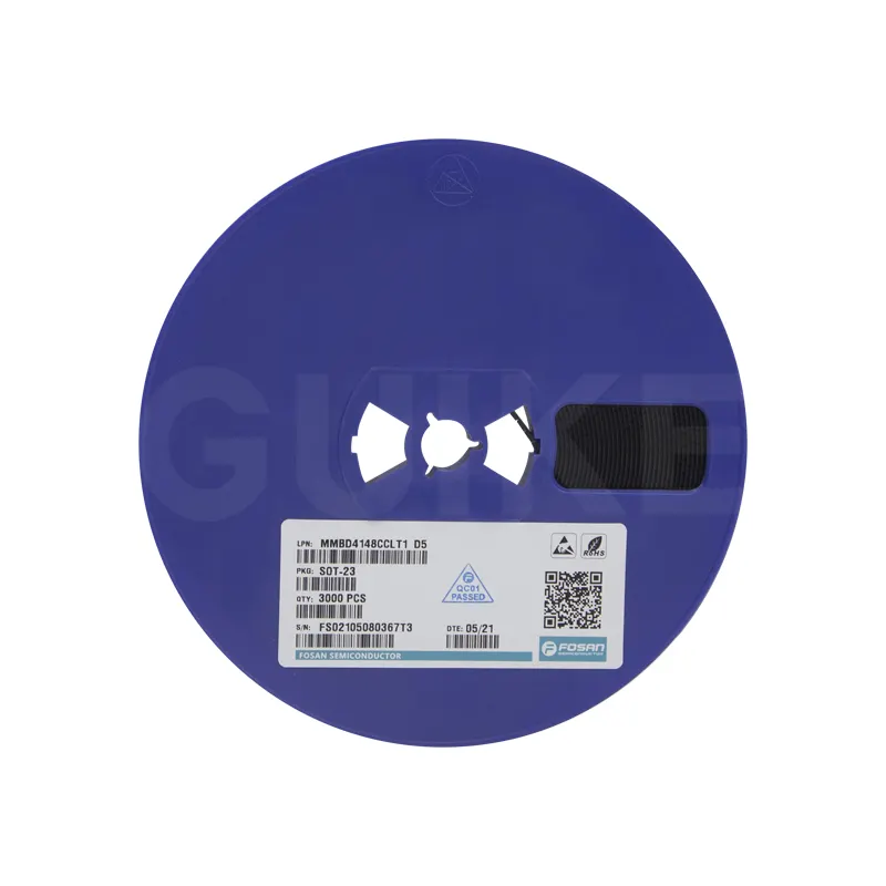 MMBD4148CCLT1 D5 FOSAN Blue Round Shape Throught Hole Surface Mount Verifed Supplier ROHS Certification Transistor Diodes Triode