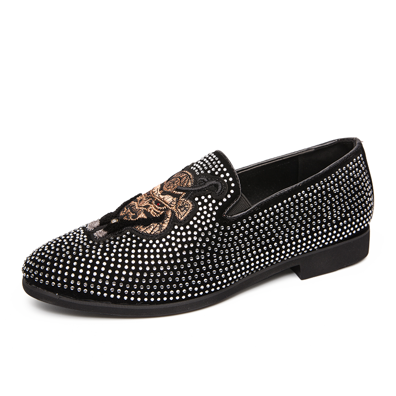Indian Fashion Best Brand Loafers Bright Leather Italian Handmade Men Genuine Leather Moccasin Shoes