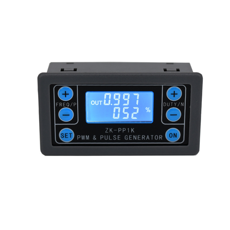 ZK-PP1K двойной режим LCD PWM генератор сигналов 1-канальный 1Hz-150KHz шим частота импульсов рабочий цикл регулируемый квадратный волновой генератор