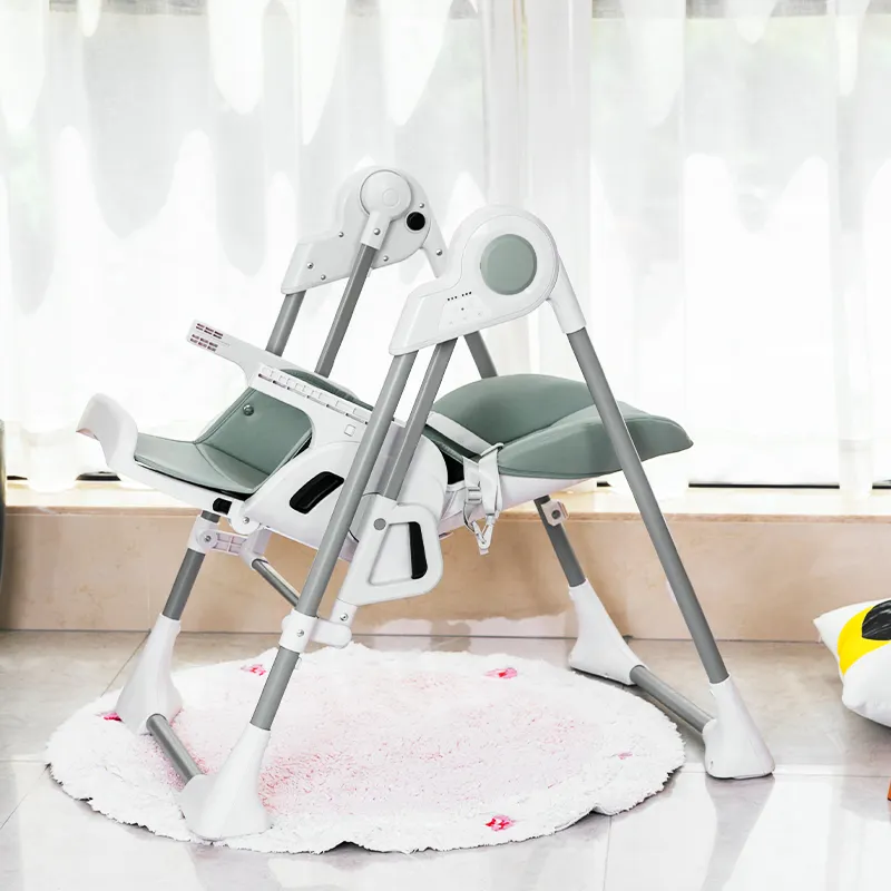 App operation multi-function baby swing high chair 2in1 for baby feeding
