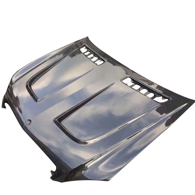 RD Brilliant Quality PD Style Carbon Fiber Bonnet Engine Hood For Mercedes BENZ W221