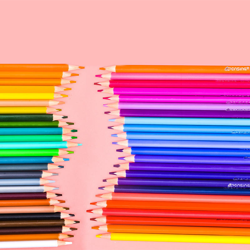 Custom Drawing Color Pencil Set School Student 12pcs Professional Stationery Erasable Colored Pencils