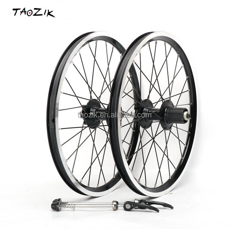 TAOZIK W16-K5-349 8 9 10 скорость Прямая поставка с фабрики, рода sepeda без повреждения кутикулы оптовая продажа 16 дюймов 349 колеса велосипеда диски цикла