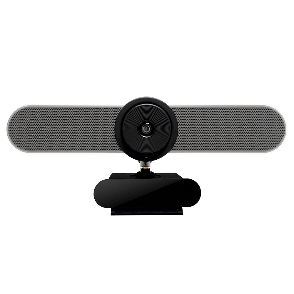 4MP All-in-one 360 Rotatable Video Conference Camera Live Broadcast For Meeting Sound Bar USB Webcam With Microphone And Speaker