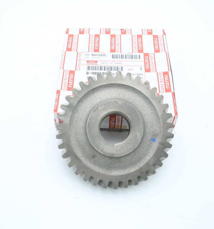 Genuine Original 700P heavy truck Shaft Gear 8-98018935-3 8980189353 for isuzu 700p