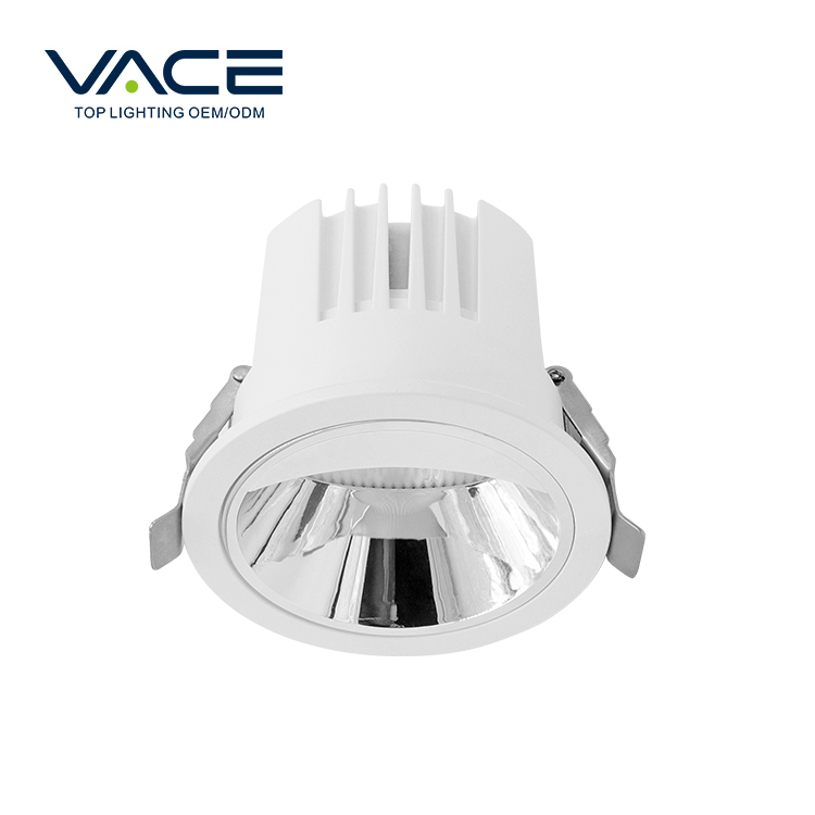 Led Wall Washer 12W 24W 35W spotlight Deep Anti Glare CE Aluminum Recessed Polarized Ceiling Spotlight Wall Washer Spotlight
