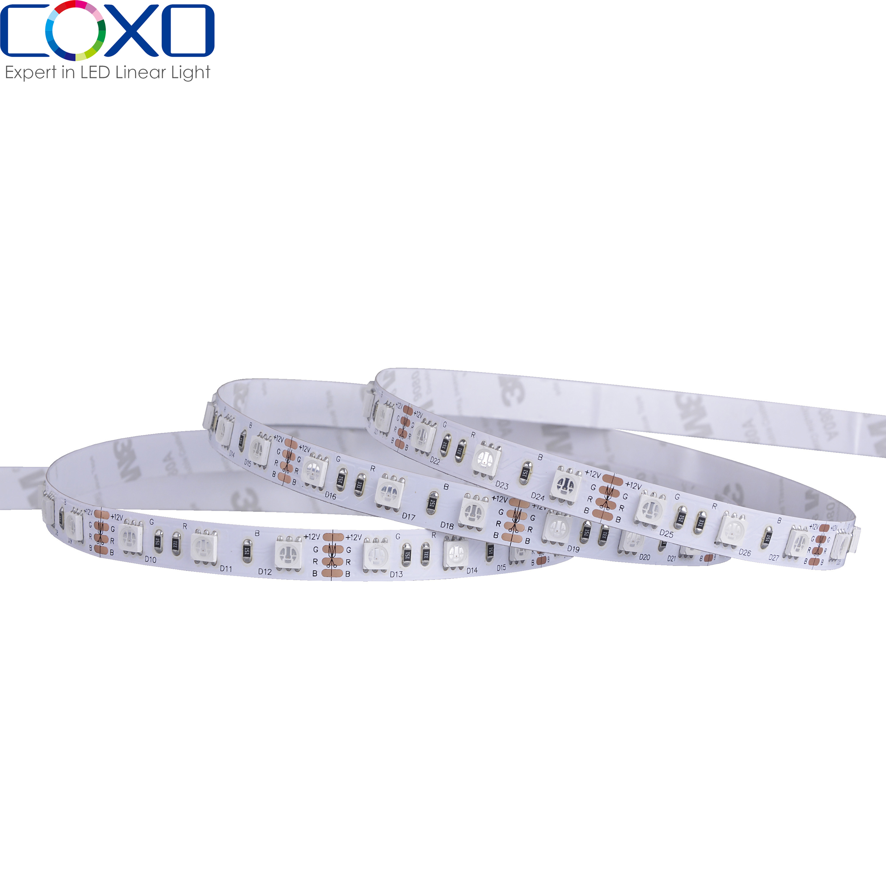 Светодиодная лента 5050 60led UL 12V RGB