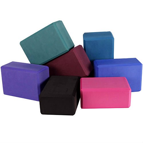 PIDO EVA foam yoga block single Double color yoga brick with manufacturer price high quality accessory for gymnastics