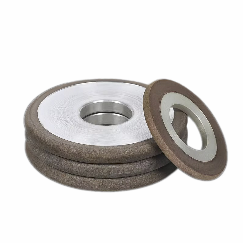 Customizable 1F1 40mm*4mm*8mm*8mm Arc Resin Bond CBN Diamond Grinding Wheel For Sharpening Carbide Tools