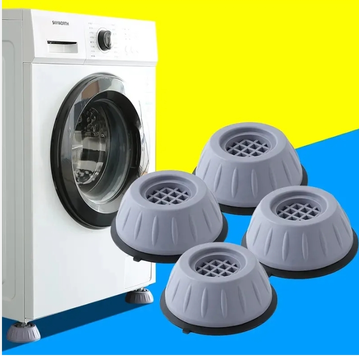 Universal Anti-Vibration Foot Pads Household Sundries Silent Sliding Block Washing Machines Refrigerators Furniture Lifting