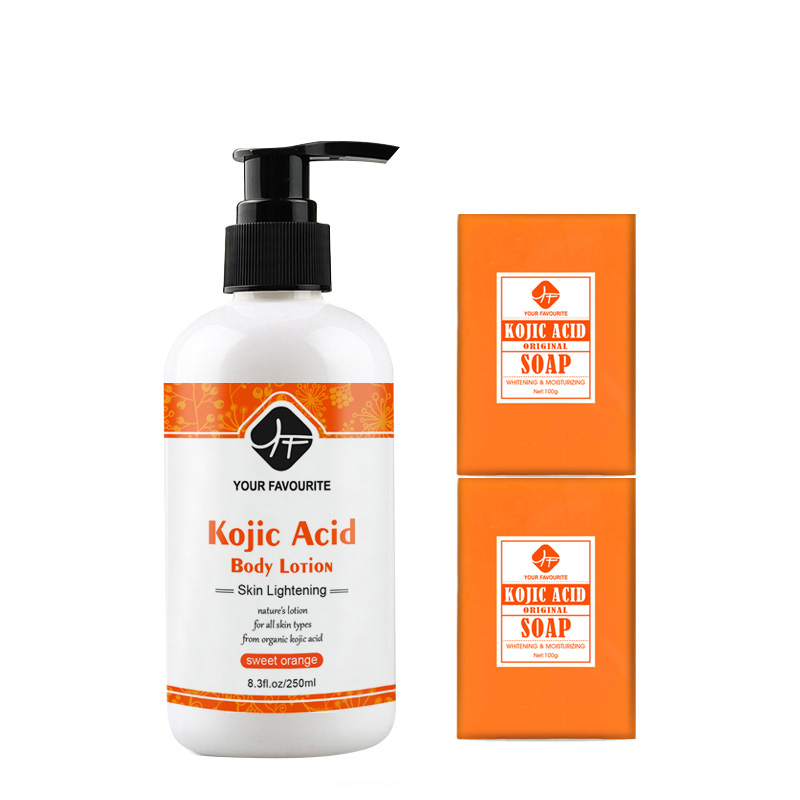 A9 New Anti Acne Hydrating Good Skin Delight Arbutin Nature Essence Kojic Acid Papaya Body Lotion and Soap