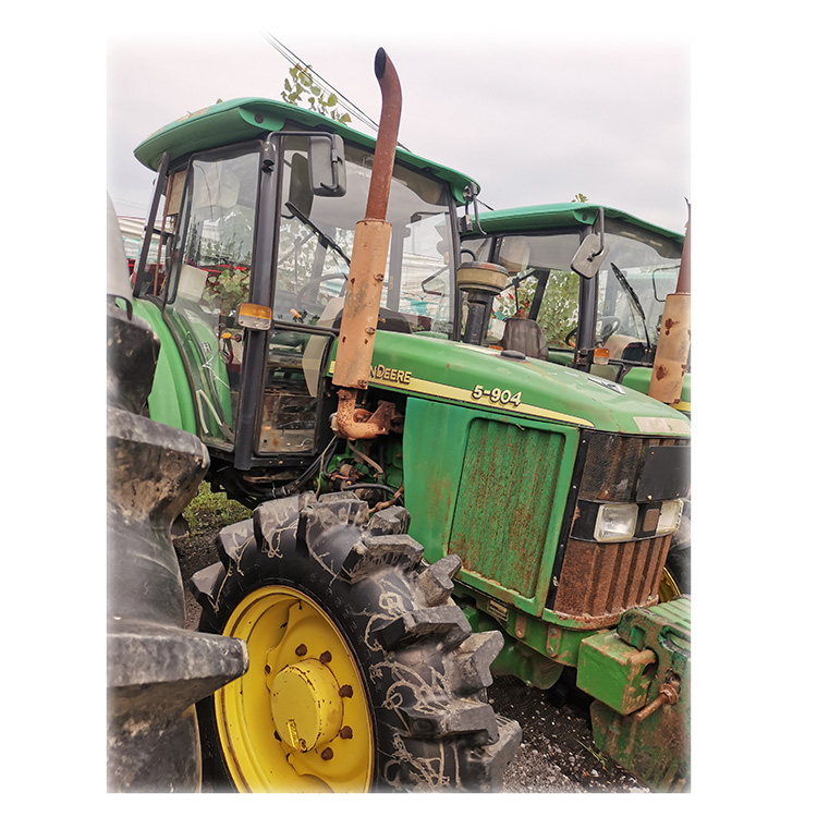 Подержанные тракторы на продажу John Deere 90hp 80hp 70hp 4wd газонокосилка трактор сельскохозяйственная техника тягач