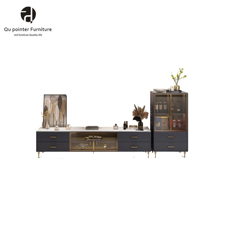 Multifunctional storage tv unit cabinet modern living room furniture