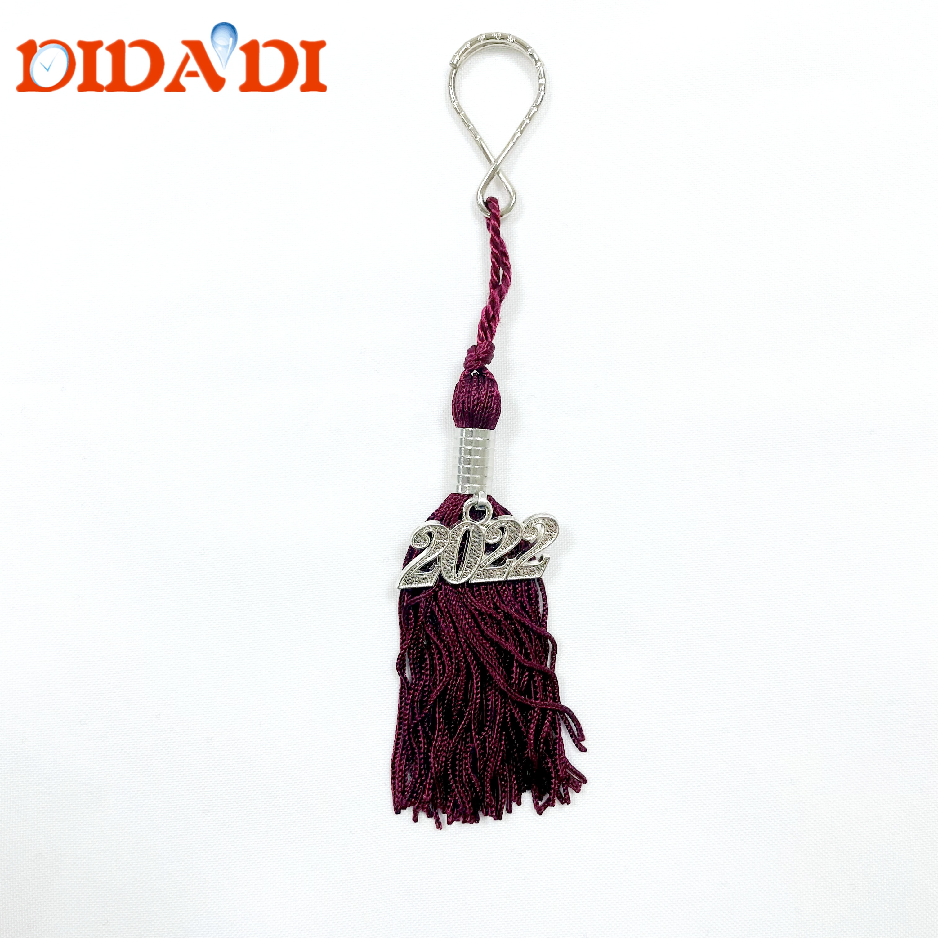 Amazon Hot Sale Colorful Tassel Charm Key Chain with 2022