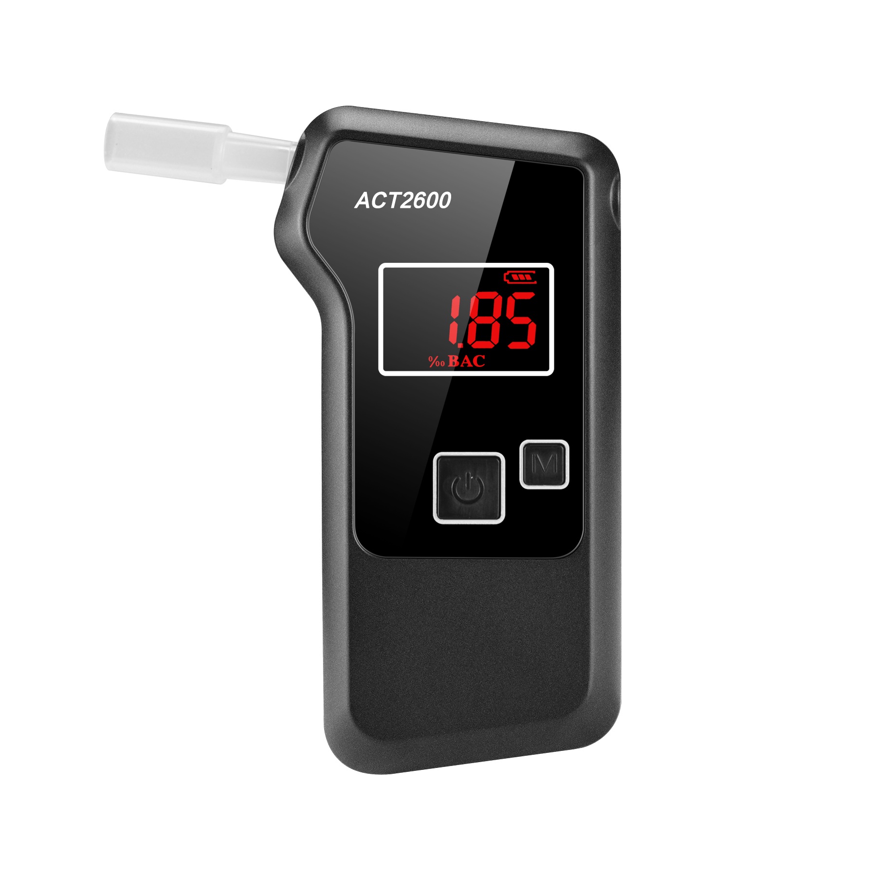 New design fuel cell alcohol breath tester breathalyser