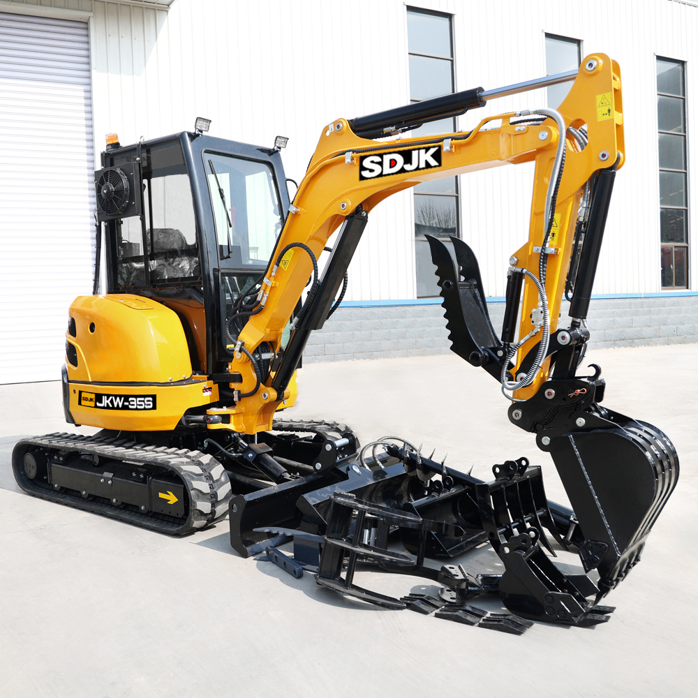 Free Shipping Mini Excavator 3.5 Ton EPA Engine Mini small Excavators 1 Ton 2 Ton New Crawler Digger Farm Used Mini Excavator