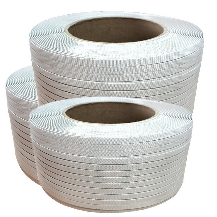 Production line White pp strapping tape Packing Strap Hotsale OEM factory wholesale