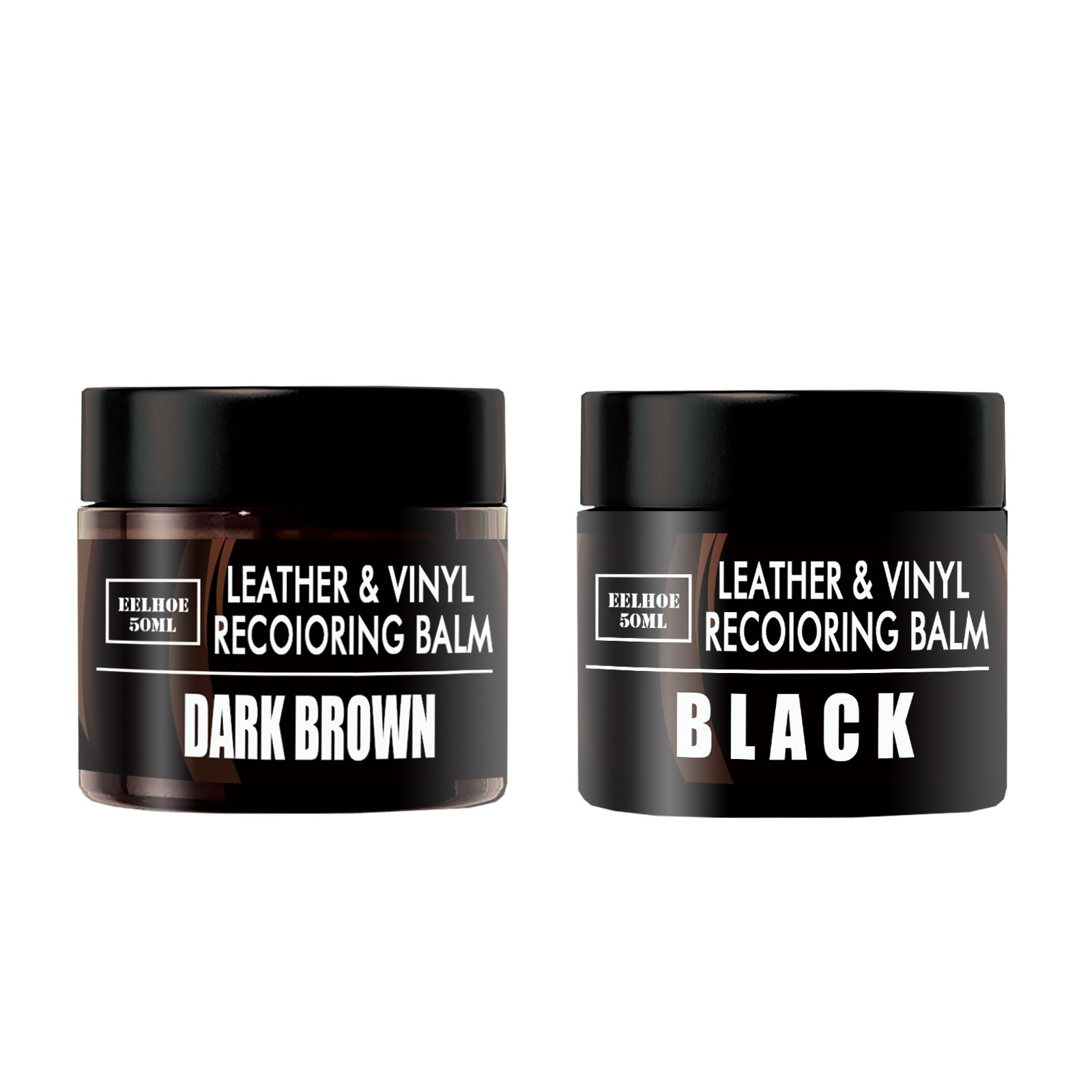 Custom Logo EELHOE 50ml Leather Scratch Repairing Color Restoring Paste Leather & Vinyl Recolouring Balm