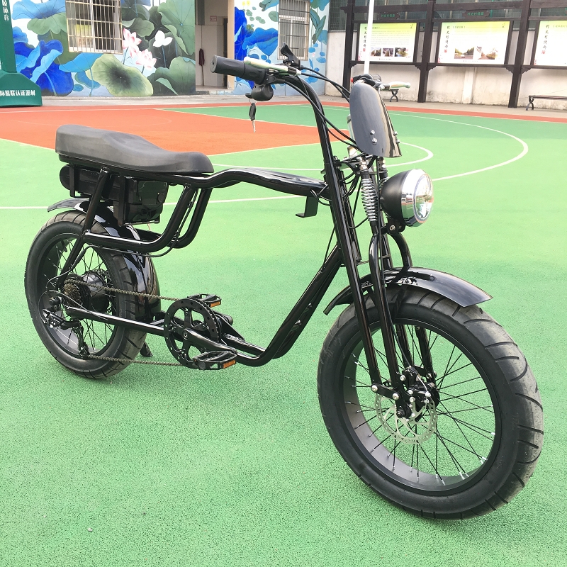 Электрический велосипед Emotor bicicleta, черный, 20 дюймов, 48 В, 500 Вт, электровелосипед