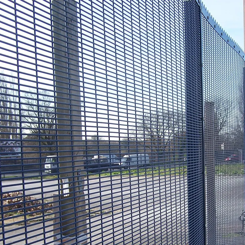 anti climb mesh 358 railway station fence high quality 358 fence prison 358 mesh security fence panel price