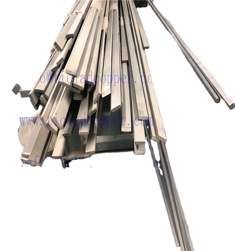 ASTM B348 gr2 gr5 forged titanium flat bar / titanium bar
