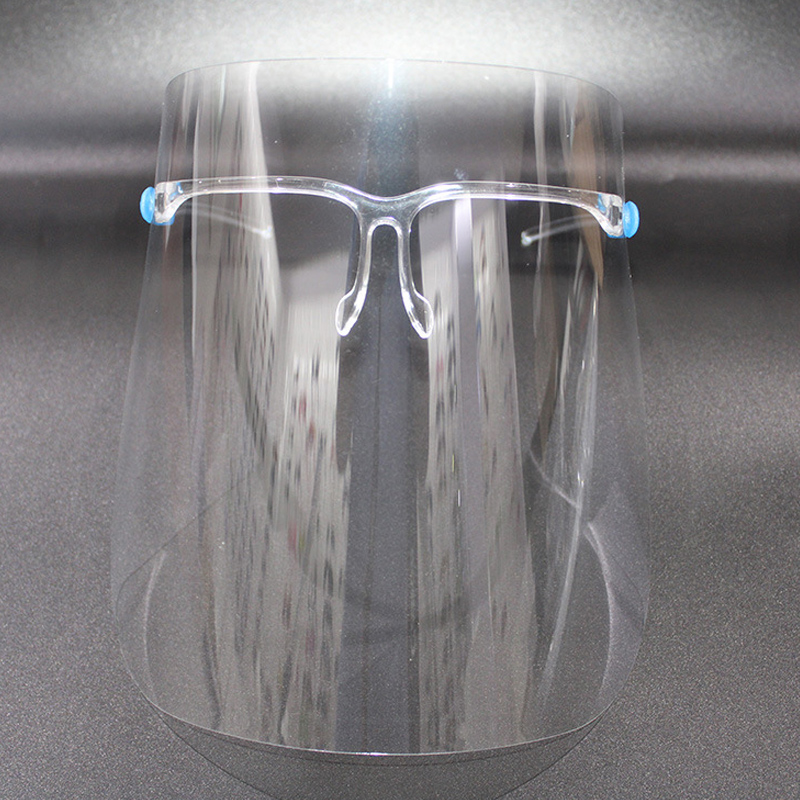 Transparent Plastic Protector Facial Anti FogFace Shield With Visor cara escudo Factory Supply Stable Disposable