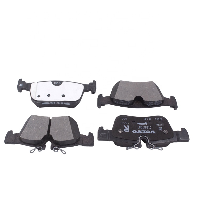 Заводская цена автомобильные запчасти S90 V90 Oem 31687502 Комплект тормозных колодок Задняя Тормозная колодка для части volvo V90 2016-