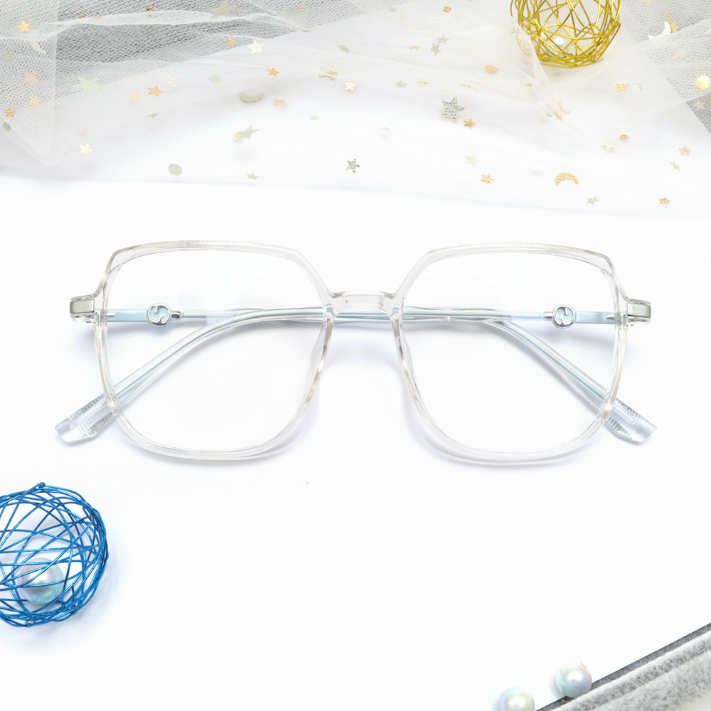 High Quality TR90 Large Optical Frame Computer Eye Galsses Anti Blue Light Glasses