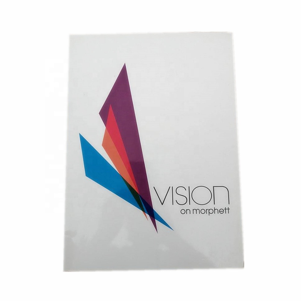 Manufacture Custom A4 Paper File Folder Waterproof Presentation Folder With Business Card Slot