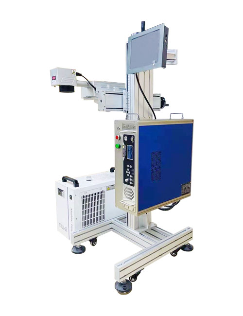 Industrial 3W 5W  Fly UV laser Printer for Date Expiry Batch Printing