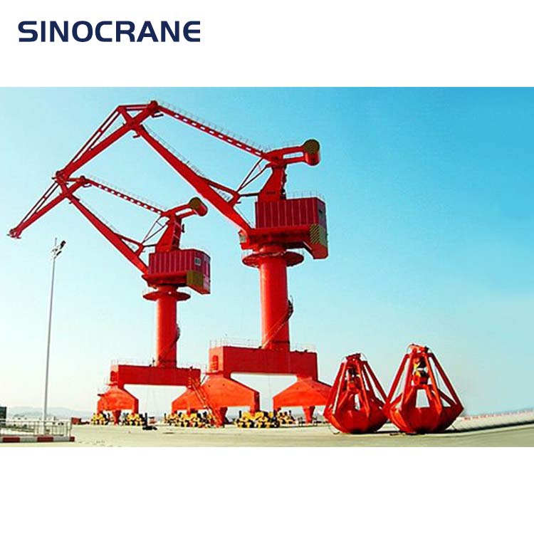 30 Ton 50 Ton Mobile Portal Crane Pedestal Port Crane Loading Unloading Marine Heavy Lifting Portal Crane