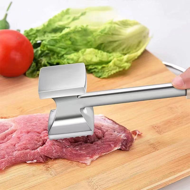 Высококачественный кухонный мясоотбойный молоток, тендеризатор для говяжьих стейков, двухсторонние ручные инструменты для тедеризации мяса