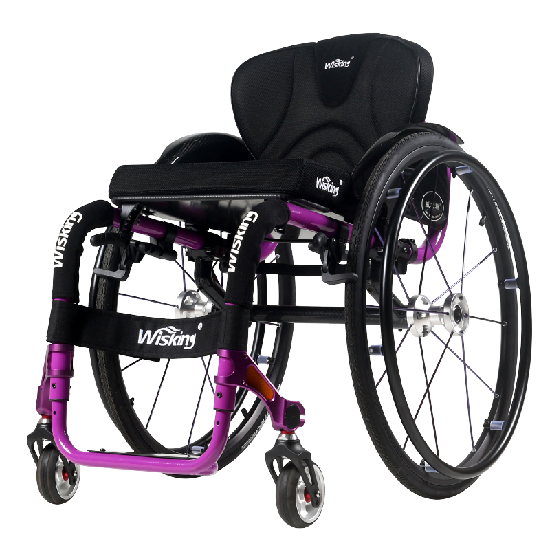 wisking 8800 aluminum alloy with carbon fiber active leisure sports wheelchair with CE ISO for disabled