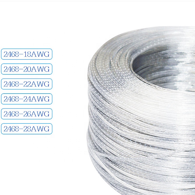 2-контактный Чистая медь 18awg 20awg 22awg 24awg 26awg 28awg с быстрой загрузкой, ПВХ Луженый провод, прозрачный Электрический кабель питания для светодиодной неоновой вывески