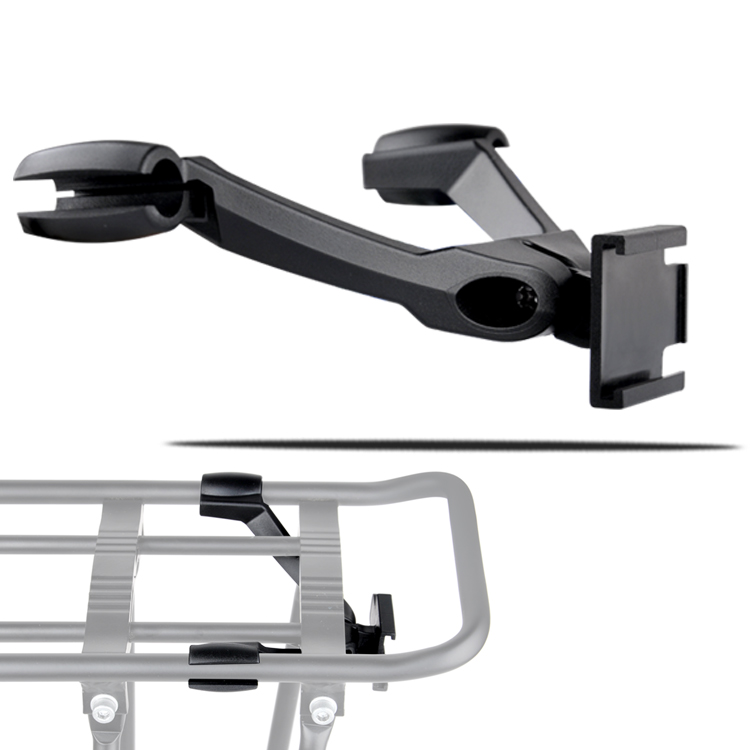 New Patent Design Install Bike Taillight On Rear Carrier Tail light Link Adaptor Compatible with Rear Rack